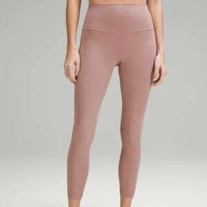 Lululemon Align Double Lined High Rise Leggings 25" in Twilight Rose Size 14